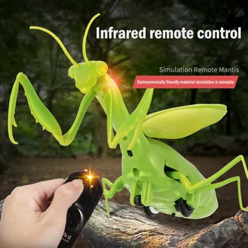 Távirányító sáska játék kreatív szimuláció állat kardforgató fiú svindli megijeszteni trükkös ajándék bogár mászik