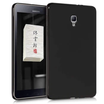 Szilikon tok Samsung Galaxy Tab EGY 8.0 2017 SM-T380 SM-T385 Ütésálló Lökhárító Fekete TPU hátlap