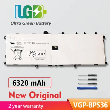 UGB Eredeti VGP-BPS36 Akkumulátor Csere Sony Vaio Duo 13 SVD13211CG SVD132A14W SVD1321M2EW Svd1323xpgb Svd132a14w
