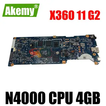 L53192-001 HP CBX360 11 G2 Laptop alaplap W/ Calyon N4000 CPU 4GB DA00G6MB6D0 alaplap Tesztelt OK