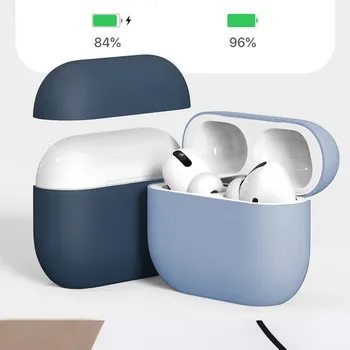 Puha Szilikon Esetekben Az Apple Airpods pro esetben Védő Bluetooth Vezeték nélküli Fülhallgató Cover az Apple Air Pod-pro Töltés Box Zsák