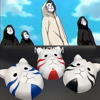 Anime Hatake Kakashi maszk, jelmez, party kellékek teljes arc Halloween róka, macska maszk szerepjáték arcát dekoráció