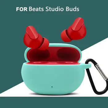 Puha Szilikon Esetekben A Beats Studio Rügyek Védő Bluetooth-kompatibilis Vezeték nélküli Fülhallgató Fedezze Anti-shock Töltés Box Zsák
