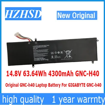 14.8 V 63.64 Mi 4300mAh GNC-H40 Eredeti GNC-h40 Laptop Akkumulátor GIGABYTE GNC-h40