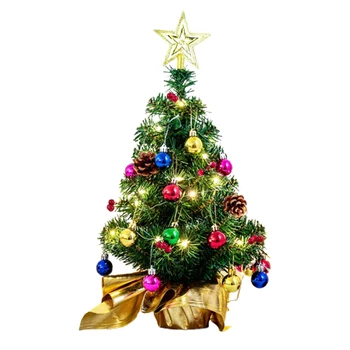 Karácsonyfa Díszítés, A Világos Ajándékok PVC Kis Piros Gyümölcs Számláló Elrendezése Kiváló minőségű Asztali Dekoráció Zöld
