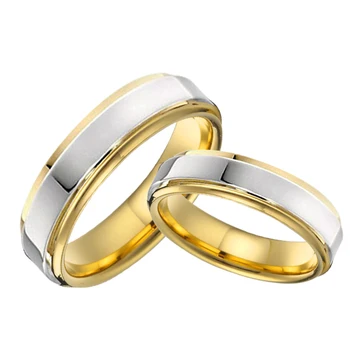 teljes USA méret 5 15 titán ékszerek pár jegygyűrűt a férfiak, mind a nők Szövetség SZERELMI házasság ujj gyűrű