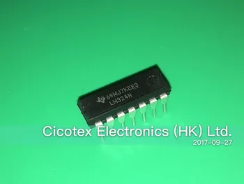 10db/sok LM324N DIP14 LM324 N IC OPAMP GP 1.2 MHZ 14DIP LM324NE3 LM324NG4 LM 324N LM324AN