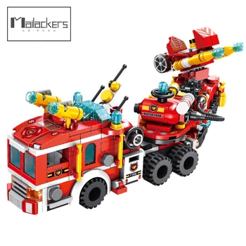 557PCS 12in1 Városi tűzoltóság Modell építőkövei Blokk Íj Jenga Blokkok a Felnőttek Adatok Montessori Ajándék Játékok