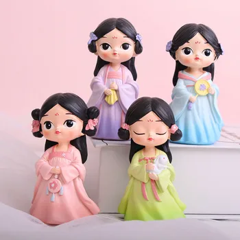 Forró Eladó Kínai stílusú Hanfu lány, Baby Doll Játékok Kisgyermek Szülinapi, Karácsonyi Ajándékok Modell Babák, Gyerekek Modell Játékok Ingyenes Szállítás