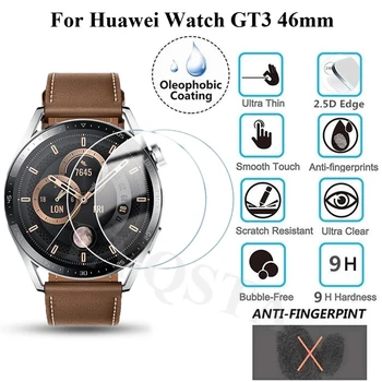HD Edzett film Tartozékok Képernyő Védő tok Huawei Nézni GT3 GT2 GT 3 2 46mm Sport Smartwatch Védőfólia
