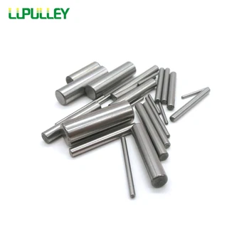LUPULLEY 20db/sok Hengeres Csap Pin Átmérő 1 mm/1,5 mm-es Acél(GCR15) Csap Hossza 6/7/8/10/11/12/14/16/21mm