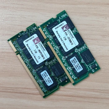Kingston használt DDR RAM DDR1 1GB 333MHz laptop Memoria ddr1 333MHz 1gb PC 2700 ram Laptop memória notebook memória 200PIN 2.5 V