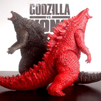 Godzilla Ábra Szörny Film akciófigura 17cm PVC Mozgatható Ízületek Modell 6 Szín Szobor, Asztali Játékok Gyűjteménye