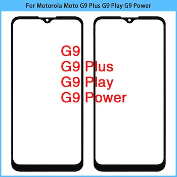 Új Motorola Moto G9 Plusz G9 Játszani Érintőképernyős LCD Első Külső üveglap Lencse G9 Teljesítmény Érintőképernyő Üveg Csere