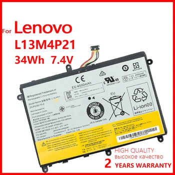 Valódi L13L4P21 L13M4P21 Eredeti laptop Akkumulátor A Lenovo Ideapad Yoga 2 11 20332 2332 20428 Yoga2 7.4 V 34WH 4700MAH Batteria
