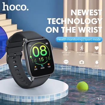 HOCO Digitális intelligens karóra Vízálló Sport Férfiak, Nők, gyerekek Bluetooth Smartwatch Fitness Tracker pulzusmérő aludni monitorin