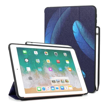 WOWCASE Tablet tok iPad Pro 12.9 2018 3. Generációs Tri-fold Mikroszálas Belső hátlap iPad Pro 12.9