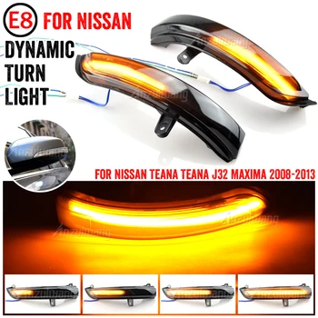 Nissan Teana J32 2008 2013 Maxima Dinamikus LED lámpa Lámpa Tükör Index nyíl szekvenciális exhibicionista repeater 2010 2012
