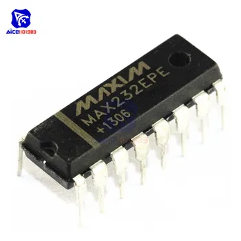 1 Darab IC Chips MAX232EPE MAX232 RS232 DIP16 Eredeti Integrált Áramkörök