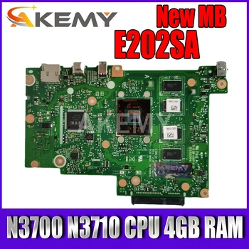 Akemy Új E202SA Alaplap Az Asus EeeBook E202S E202SA laptop alaplap N3700 N3710 CPU, 4GB RAM