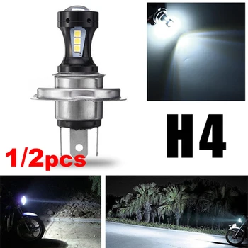 H4 LED-es Fényszórók Automatikus Motorkerékpár, Teherautó Hajó, Traktor Pótkocsi Offroad Dolgozik Fény SMD 3030 18LED Munka Lámpa Spotlámpa