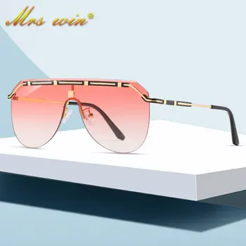 2021 Új Luxus Márka Tervezője Keret nélküli Napszemüveg a Férfiak a Nők a Divat Túlméretezett Utazási Védőszemüveg Vezetés Szemüveg Oculos De Sol
