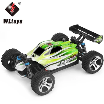 WLtoys A959-B A959 959-EGY RC Autó 1:18 2,4 GHz-es 4WD Rally Versenyautó 70KM/H Sebességű Jármű RC Racing Autó, a Gyerekek, Felnőttek
