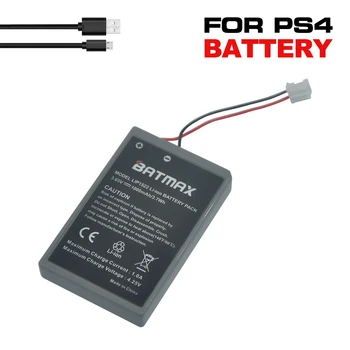 5Pc PS4 Gamepad LIP1522 1000mAh Újratölthető Bővített Csere Akkumulátor+ 5 USB Kábel Sony Playstation PS4 Vezérlő