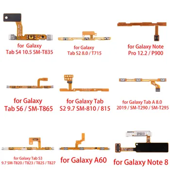 Power Gomb Flex Kábel Samsung Galaxy S4 10.5 SM-T835/Lap S2 8.0/T715/Megjegyzés Pro 12.2/P900/Lap S6 / SM-T865/ SM-810