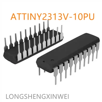 1DB Új ATTINY2313V-10PU ATTINY2313 2313V-10PU Közvetlen Helyezze be a DIP-18 Mikrokontroller Chip