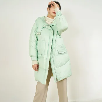 SKJHSADJKHASD20211706 bőr 2021 kabát rövid meleg Kapucnis Őszi-Téli ingyenes szállítás