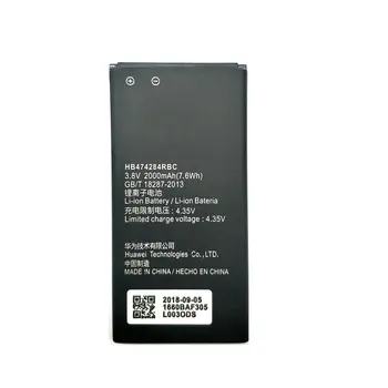 Új HB474284RBC 3.8 V 2000mAh Akkumulátor, Huawei Honor 3C Lite Y550 Y560 Y625 Y635 G521 G620 Y5 C8816 Hol-T00/U10/T10