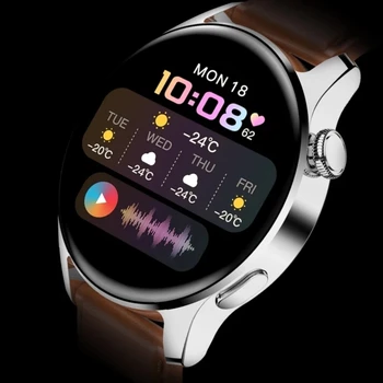 2021 Új HUAWEI Intelligens Karóra Férfiaknak Vízálló Sport Fitness Tracker Idő Kijelző, Bluetooth Hívás Smartwatch Az Android-IOS