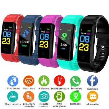Sport Intelligens Karóra Női Férfi Smartwatch Fitness Tracker pulzusszám Aludni Elektronikus Smart Óra Az Android IOS-Okos-Óra