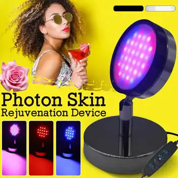 ÚJ LED Photon-Terápia Maszk Szépség Eszköz Facial SPA Akne, Ránc Eltávolítás Bőr Fiatalító Hidratáló Eszköz