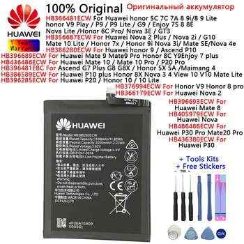 Huawei Eredeti Akkumulátorok Huawei Nova 2 3 4 2i 3i /2 Plus/ G10 Megtiszteltetés, 7x 9i /Haver 8 9 10 /10 20 Pro /P30/P30 Pro, Akkumulátor