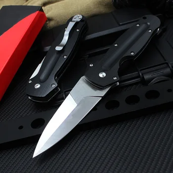 Spot, Kültéri hegymászás zsebkés G10 kezelni összecsukható kés D2 acél kés kemping önvédelem zsebben hordozható eszközök