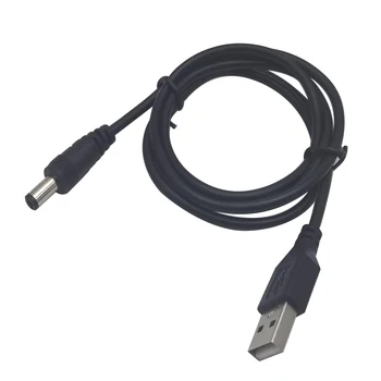 50cm-100cm Hossz USB Port DC5V 5.5*2.1 mm-es DC Hordó tápkábel Csatlakozó Kis Elektronikai Eszközök USB hosszabbító kábel