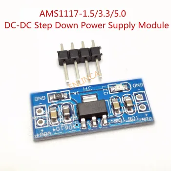 1~10db LM1117 AMS1117 4.5-7V kapcsolja be 3.3 V 5.0 V 1,5 V-os DC-DC Step down Tápegység Modul bluetooth Raspberry pi