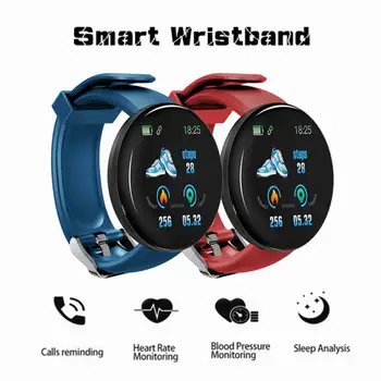 Smart Sport Karóra Digitális Elektronikus Karóra Pulzusszám, Vérnyomás, A Vér Oxigén Monitor Férfi Nő Fitness Smartwatch