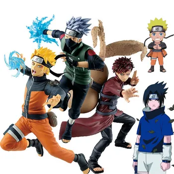 20CM Anime a Naruto Adatok Uzumaki Kakashi Gaara PVC Akció Figura Modell Gyűjtemény Szobor Karakter Karácsonyi Ajándékok Gyerekeknek