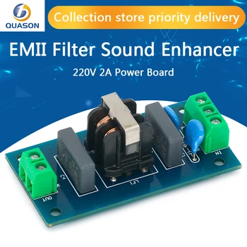 EMI Szűrő Hang Emlékeztető Szűrő Foglalat 220V 2A EMI Szűrő Modul áramkör