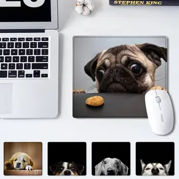Évjárat aranyos less kutya, Egér Mat Kis Méretű Gumiból készült egérpad Gaming Játékos Asztal Pad Számítógép Laptop Egér Pad