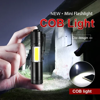 10000LM Erős, Mini LED-Zseblámpa elemlámpa Újratölthető Taktikai Vaku 18350 Vízálló High Power LED Lámpa Kézi Lámpa