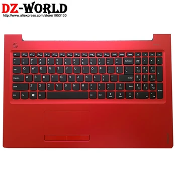 Vörös Palmrest nagybetűs VELÜNK angol Billentyűzet Touchpad az Lenovo Ideapad 310-15ISK 310-15IAP 310-15IKB Laptop 5CB0L35876