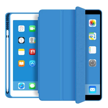 ZOYU iPad 9/8/7 Generáció Esetében, tolltartó Trifold Állni, Auto Sleep/Wake, iPad 10.2 Hüvelyk 2021/2020/2019 esetben