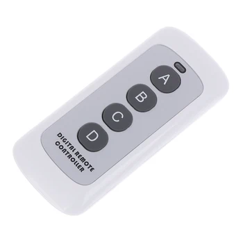 Távirányító Kapcsoló RF Adó Vezeték nélküli Kulcs az Intelligens Otthon garázsnyitó Forró 433MHz 4 Gombot EV1527 Kód