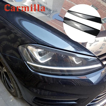 Carmilla a Volkswagen VW GOLF 7 MK7 GTI Fényszóró Trim Lámpa, Fényszóró Szemöldök Fedezze Trim Dekoráció GOLF7 GTi MK7