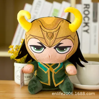 25cm Marvel Bosszúálló Figrues Pókember Amerika Kapitány Loki Modell Játékok, Anime, Hulk, Thor Babák, Plüss Gyerekek Karácsonyi Ajándékok