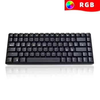 RGB Mechanikus Gaming-Billentyűzet 60% - Os Kompakt 84 Kulcsok Hot Swap Bluetooth 5.0/2,4 GHz-es Vezeték nélküli Mac PC Tabletta Kék/Fekete
